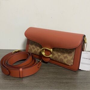 Coach brown women's handbag
